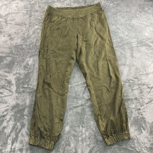 Staring at Stars Pants Women S Cargo Minimalist Joggers Streetwear Olive Green